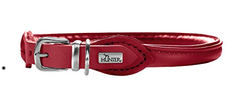 Collar Round & Soft Elk Petit 32/6 Ni Elkskin Chili, 24-27 Cm | Hunter