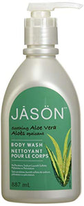 Jason Body Care: Pure Natural Body Wash, Pure Soothing Aloe Vera 30 oz (2 pack)