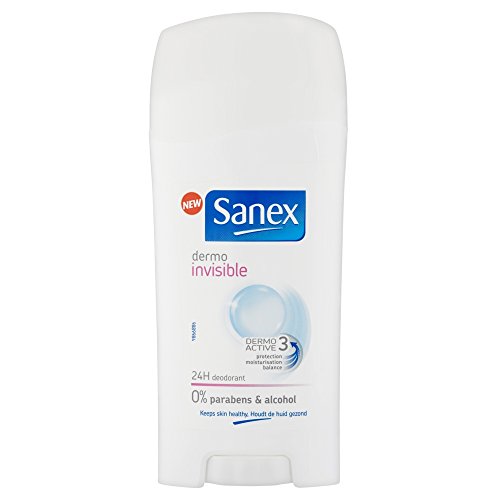 Sanex Sanex Dermo Invisible 24H Deodorant, 65 milliliters