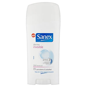 Sanex Sanex Dermo Invisible 24H Deodorant, 65 milliliters