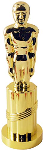 Smiffys Plastic Statue - Gold