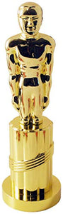 Smiffys Plastic Statue - Gold