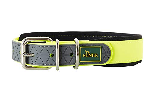 Collar Convenience Comfort, 60 Cm, Neon Yellow 25 Mm, With Soft Neoprene | Hunter