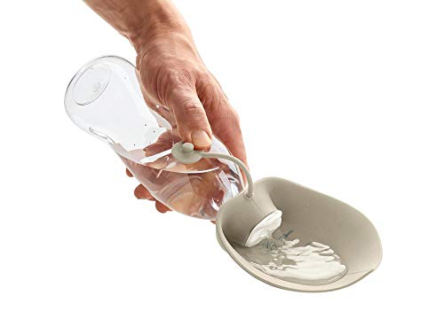 Outdoor Drinking Bottle W Silicone Bowl List 550Ml Tan  Pack Of 2 | Hunter