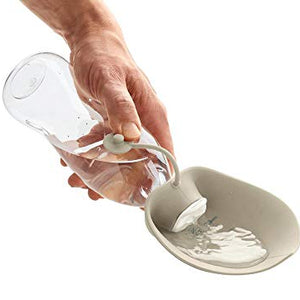 Outdoor Drinking Bottle W Silicone Bowl List 550Ml Tan  Pack Of 2 | Hunter