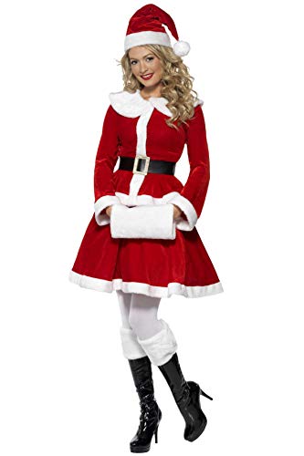 Smiffys Miss Santa Costume - Small
