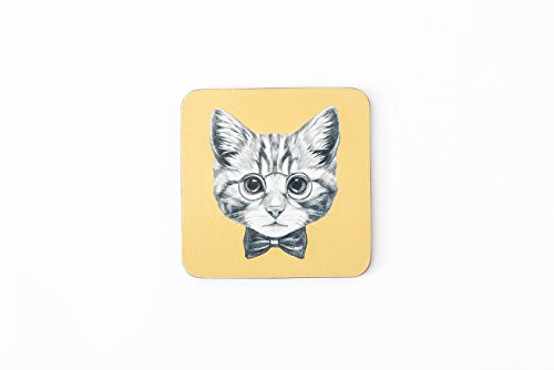 Cat Bow Tie Coaster