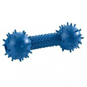 Dog Toy Dumbell With Bell, 15 Cm Blue  Pack Of 3 | Hunter