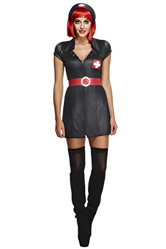 Fever Adult Women's Nurse Have Mercy Costume, Dress, Belt and Hat, Nurses, Size: 8-10, 30447