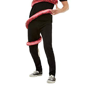 Smiffys 50721M Anaconda Serpent Costume, Men, Red, M - Size 38"-40"