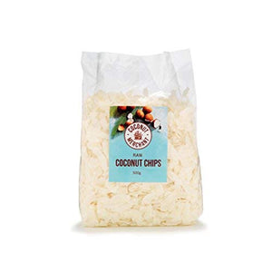 Coconut Merchant Raw Coconut Chips 500g (Pack of 2)