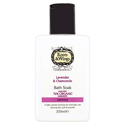 Roots & Wings Organic Gentle Lavender and Chamomile Bath Soak 250ml