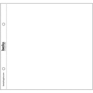 Project Life Page Protectors 8"X8" 10/Pkg-