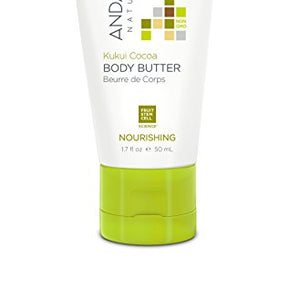 Andalou Naturals Kukui Cocoa Nourishing Body Butter Cream, 50 ml