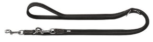 Training Leash Hunting 18/200 Nickel Nubuk Black/Nubuk Black | Hunter
