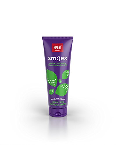 SPLAT Smilex Juicy Lime Natural Toothpaste for Teenagers, 100 g