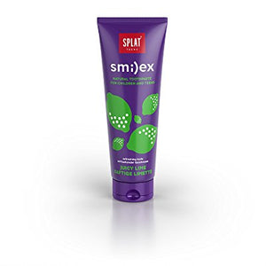 SPLAT Smilex Juicy Lime Natural Toothpaste for Teenagers, 100 g