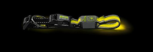 Led Flashing Collar Manoa Glow, 60 Mesh, Yellow | Hunter