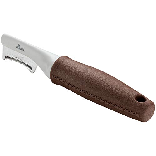 Stripping Knife Spa Sickle-Shaped, Fine Brown/Grey  Pack Of 3 | Hunter