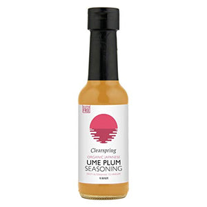 Clearspring Organic Japanese Ume Plum Seasoning Gluten Free 150ml (Pack of 2)