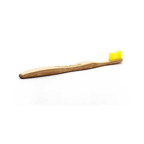 Humble Brush Adult Yellow Soft Toothbrush 1 Brush x 6 (Pack of 6)
