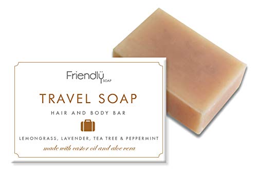 Friendly Soap Travel Bar - Hair & Body 95g (Pack of 6)
