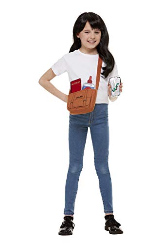 Smiffys 50277 Officially Licensed Roald Dahl Matilda Instant Kit, Girls, Brown, One Size