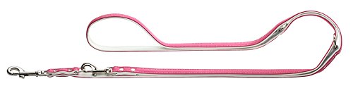 Training Leash Modern Art 8/200 Artificial Leather Pink/White | Hunter