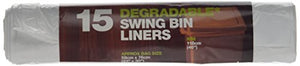 D2W Degradable Swing Bin Liners 15 Bags
