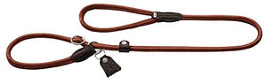 Retriever Leash Round & Soft Cody, 10/120 Bison Leather, Cognac | Hunter