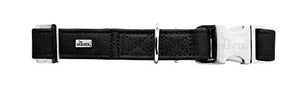Collar Rolling Hills Alu-Strong, M Black, Leather | Hunter