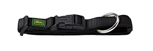 Collar Vario-Plus L/25, Pull-Relief Nylon Black | Hunter