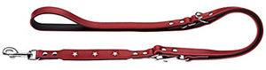 Training Leash Magic Star 18/200 Ökoleather Red/Nappa Black | Hunter