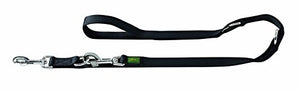 Training Leash 20/200 Nylon Black | Hunter