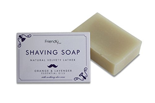 Friendly Soap Natural Handmade Shaving Soap, 95 g