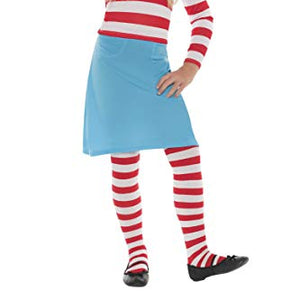 Smiffys Officially Licensed Where's Wally? Wenda Child Costume, Large
