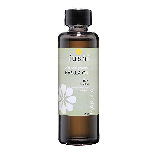 Fushi Organic Marula Seed Oil 50ml | Virgin & Fresh-Pressed | Rich in Fatty Acids, Vitamins C & E | Best for Fine Lines, Anti-ageing, Dehydrated Skin & Moisturising | Ethical & Vegan |Made in the UK