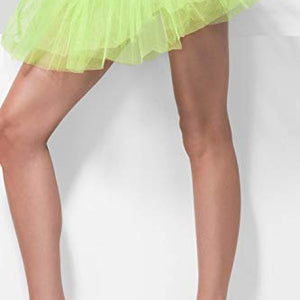 Smiffys Tutu Underskirt - Neon Green, Adult