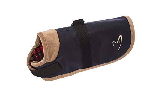 Gor Pets Edinburgh Wax Coat 66Cm (26") Navy