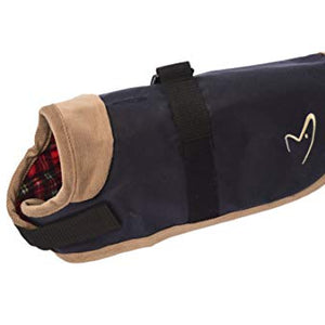Gor Pets Edinburgh Wax Coat 30Cm (12") Navy