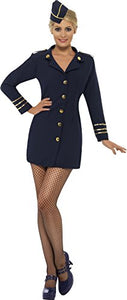 Smiffys Flight Attendant Costume,Size: 44-46