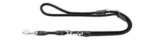 Train. Leash Round & Soft Hunting 10/200 Black, Leather | Hunter