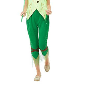 Smiffys 47776L Toadstool Pixie Costume, Women, Green & Red, L - UK Size 16-18