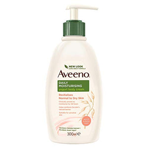 Aveeno Daily Moisturising Yogurt Body Cream Apricot & Honey, 300ml