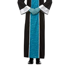 Smiffys 51015M Alien Lord, Men, Blue, M - Size 38"-40"
