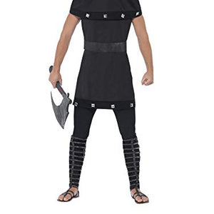 Smiffys Adult men's Dungeon Costume, Tunic and Hood, Legends of Evil, Halloween, Size ML, 44356