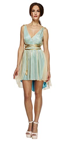Fever Adult Women's Grecian Queen Costume, Dress and Belt, Legends, Size M, 27894