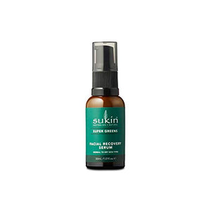 Sukin Super Greens Facial Recovery Serum 30ml