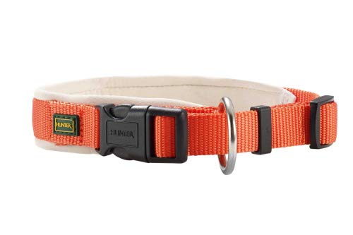 Collar Neopren Vp 28-30 Cm, 15 Mm Nylon Orange/Neoprene Creme | Hunter