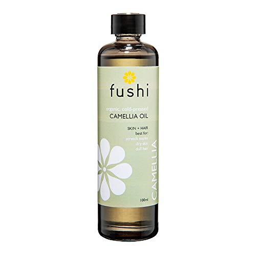 Fushi Organic Camellia Oil 100 ml | Fresh-Pressed| Rich in rich vitamins A, B, C, E, Polyphenol | Best for Stretch Marks, Dry Skin, Dull Hair| Ethical & Vegan Society Approved | Manufactured in the UK